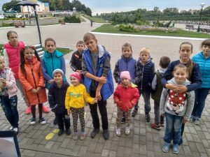 Беседа у тематической выставки «Без срока давности…». /Памяти жертв геноцида/.