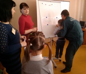 Беседа у тематической выставки «Без срока давности…». /Памяти жертв геноцида/.