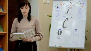 Беседа у тематической выставки «Без срока давности…». /Памяти жертв геноцида/.