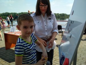 Беседа у тематической выставки «Без срока давности…». /Памяти жертв геноцида/.